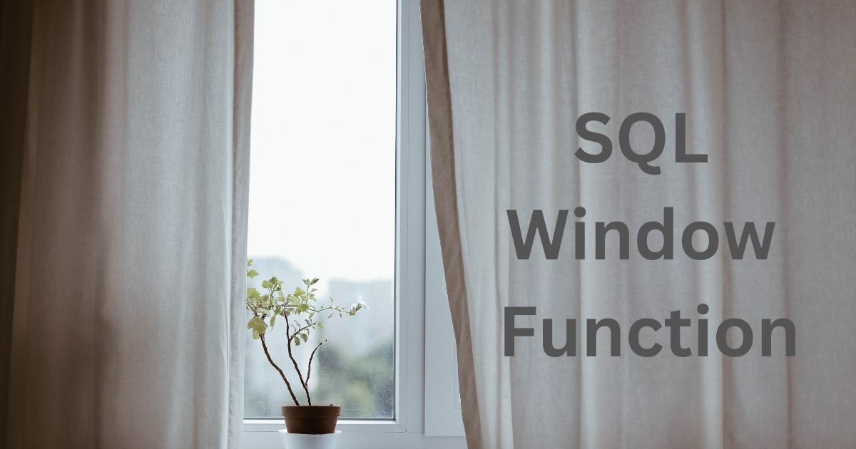 SQL Window Function